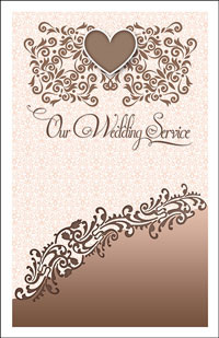 Wedding Program Cover Template 12D - Graphic 9